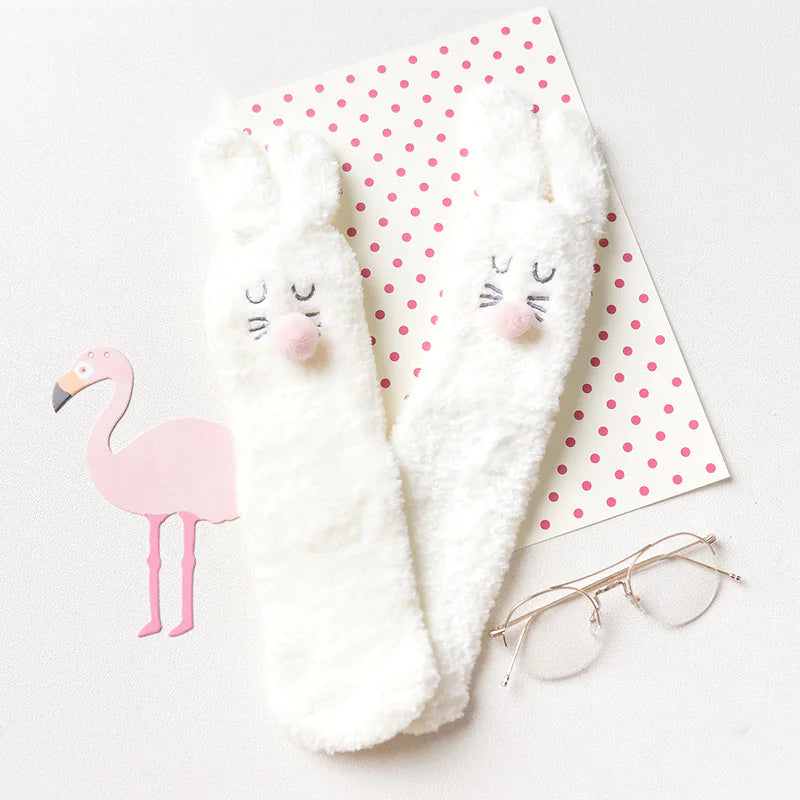 🧦: Thick Warm Floor Socks - Cozy Winter Comfort Footwear