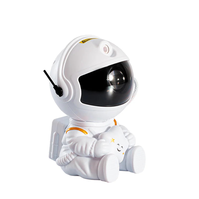 π Astronaut Star Projection Lamp - Galaxy Night Light with Cosmic Projector