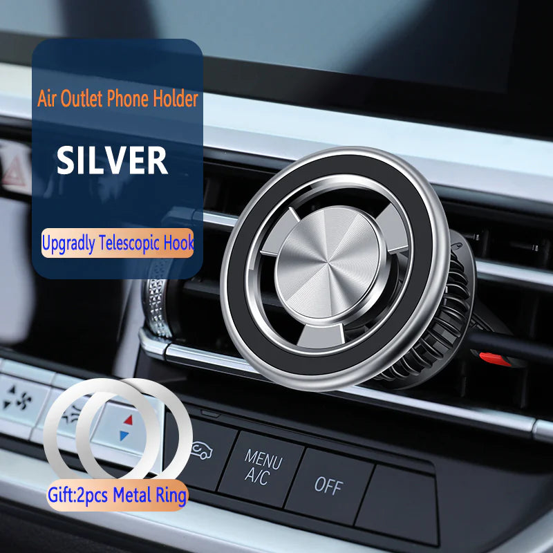 π± Air Outlet Mobile Phone Holder - Magnetic Car Mount for Air Vents
