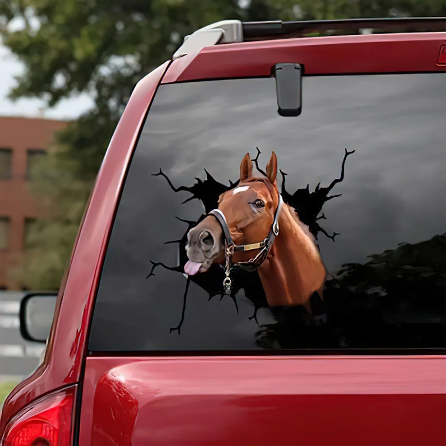 🐴: Horse Car Window Sticker - Show Your Equestrian Pride