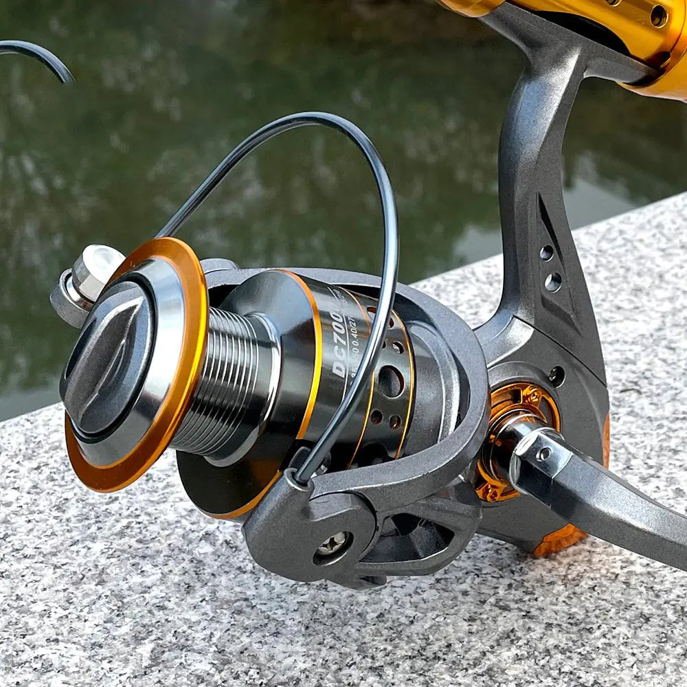 🎣 Fishing Reel Spinning 1000-7000 Series - Multi-Size Spinning Reels