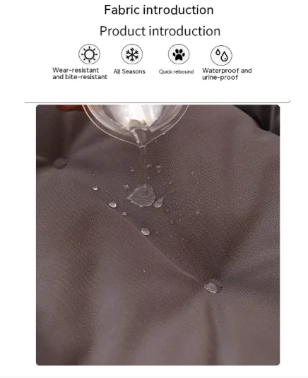 🛡️: Bite-Resistant Waterproof Dog Mat - Durable Comfort Protection