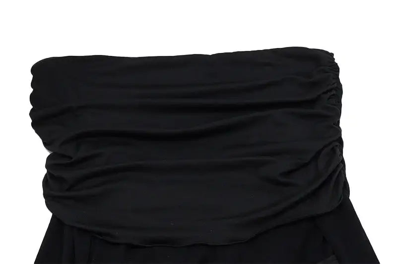 👗: Elegant Off Shoulder Dress - Sophisticated Strapless Evening Wear