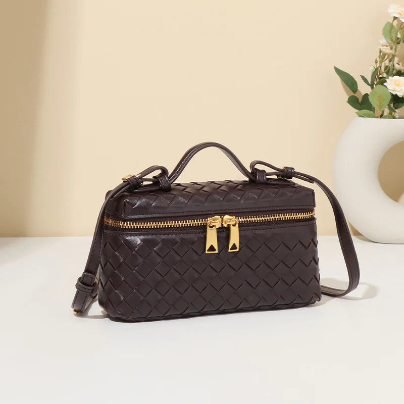 🧺: Woven Box Bag