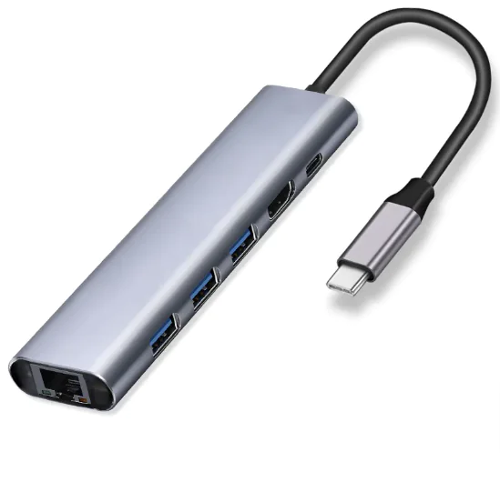 π»: 4K HDMI USB-C Hub - Gigabit LAN with PD Charging & 2 USB 3.0 Ports