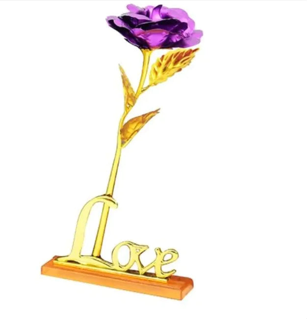 🌹: 24K Gold Rose