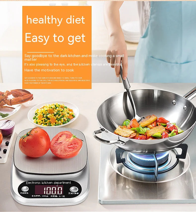 🍰Digital Kitchen Scale - Professional Stainless Steel Precision Scale