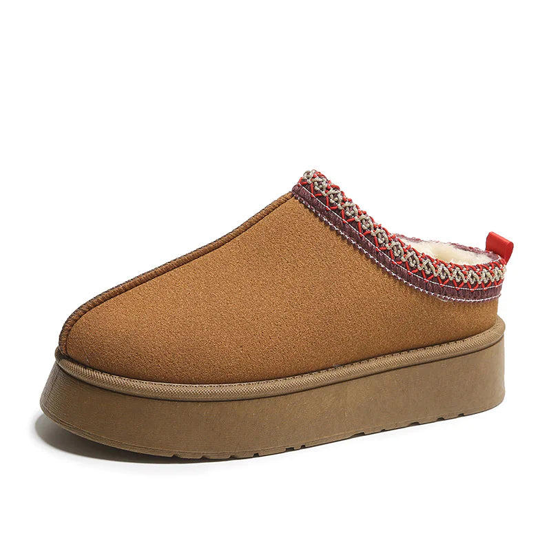 🥿: WinterGlow Women's Slippers - Cozy Plush Winter Comfort Footwear