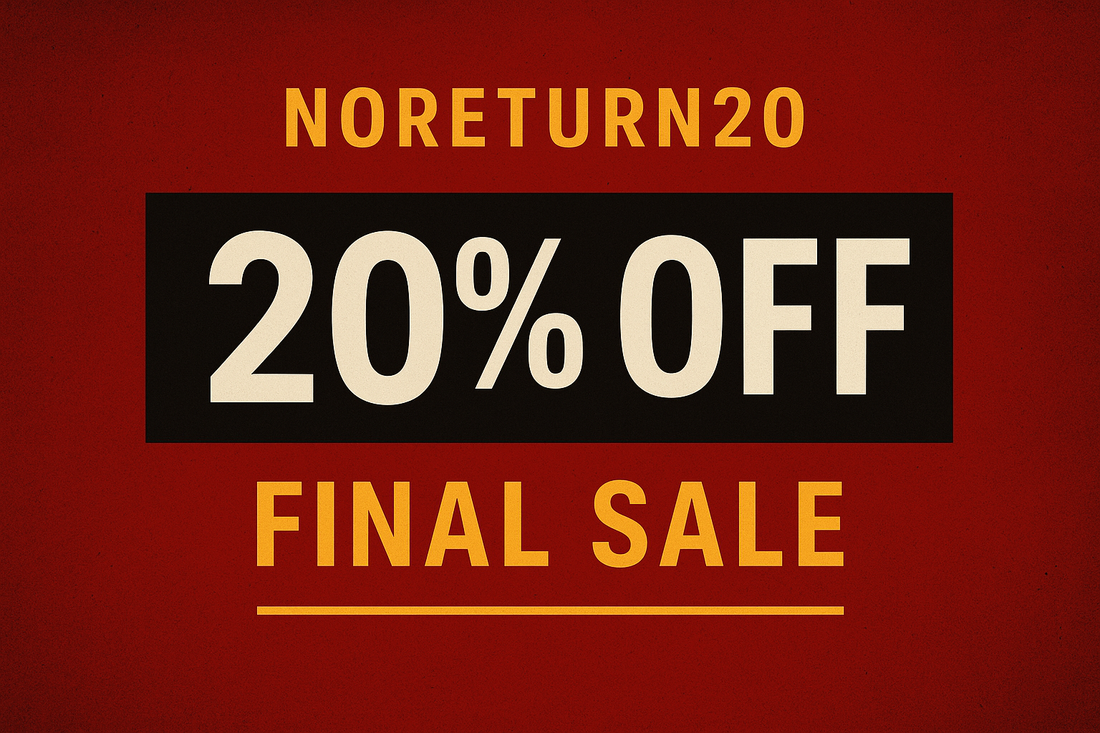 Introducing NORETURN20: Maximum Savings for Confident Shoppers