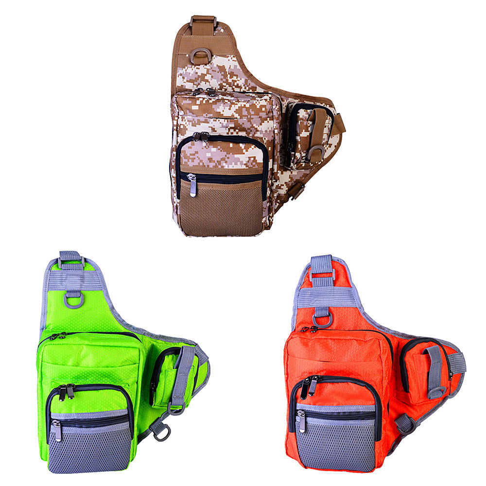 🎣: PROBEROS Multifunctional Fishing Shoulder Backpack — Canvas Sea Fishing Bag