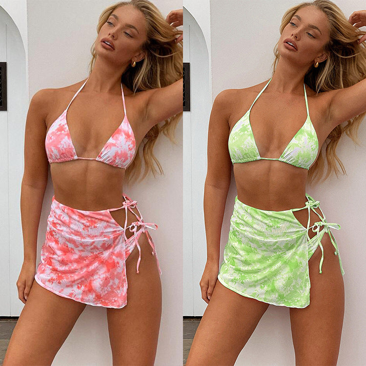 👙: Tie-Dye Women's Bikini Swimsuit