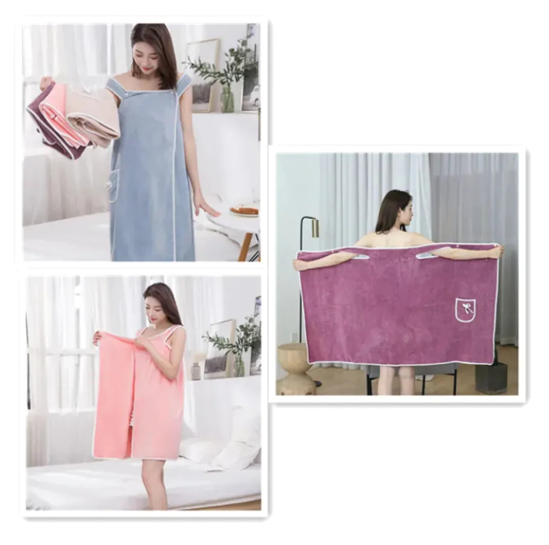 🛁: Coral Fleece Cotton Bath Skirt – Soft, Water-Absorbing, and Thickened