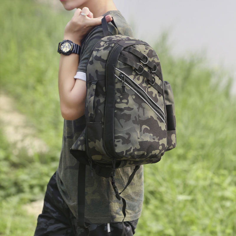 🎣: Men's Camouflage Tactical Fishing Backpack — Multi-Functional Outdoor Gear Bag