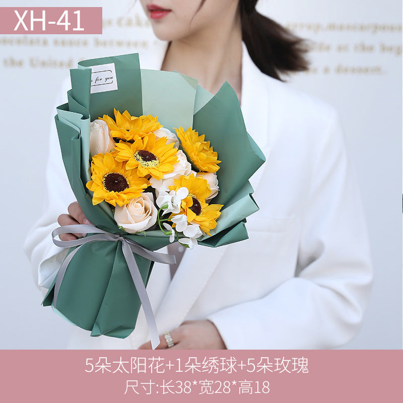 🌹: Eternal Rose Soap Flower Gift - Mother's Day & Birthday Present