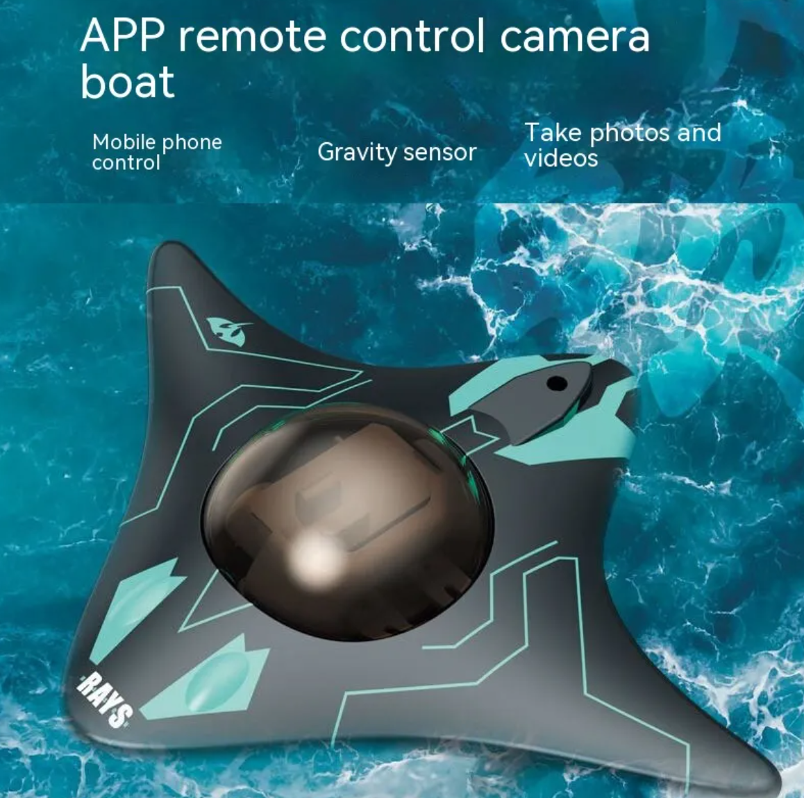 🚤: Remote Control Underwater Camera Boat - Live Video RC Boat with Photo & Video Capture