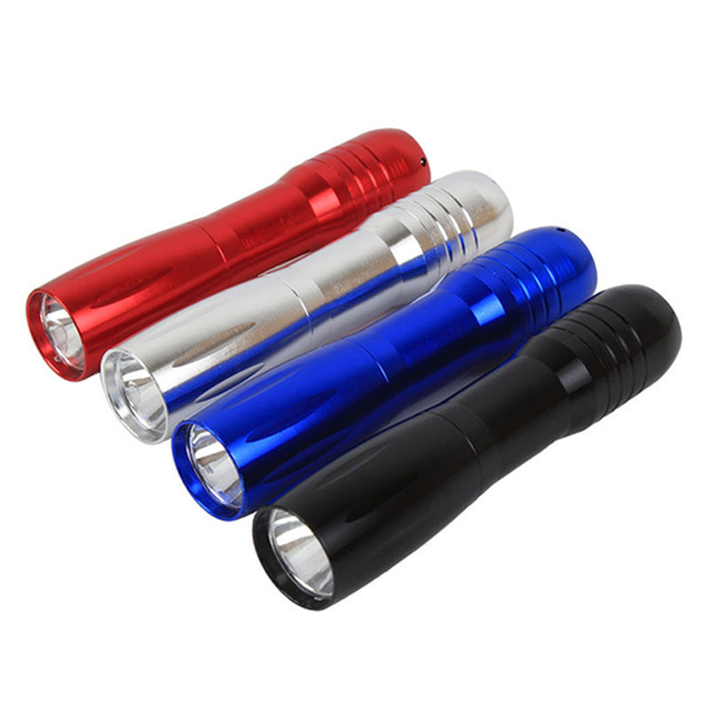 LED Mini Flashlight (AA Battery, Baseball Style)