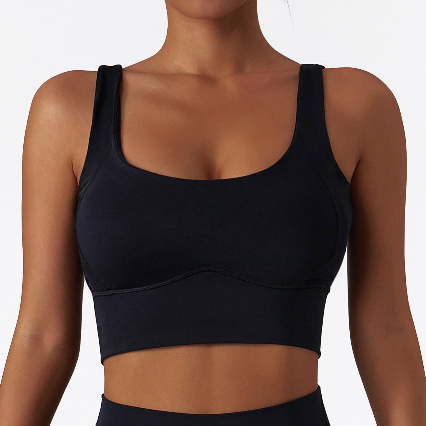 🧘: Quick-Dry Push-Up Yoga Bra — Shockproof | Nude Feel | Sizes S-XL | 6 Colors