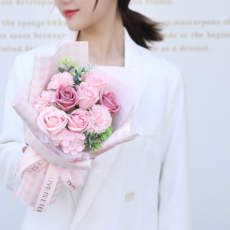 🌹: Eternal Rose Soap Flower Gift - Mother's Day & Birthday Present