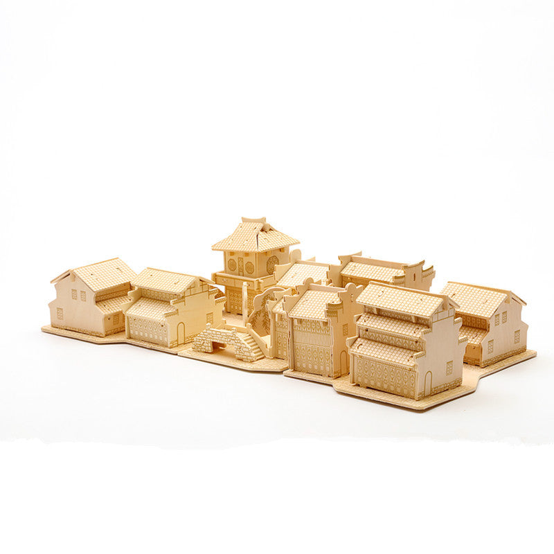 🏰: Giant Wooden Castle 3D Puzzle Building Model