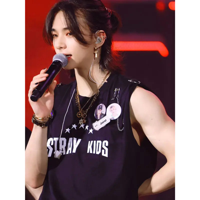 👕: Stray Kids Concert 5STAR Loose Cotton T-Shirt