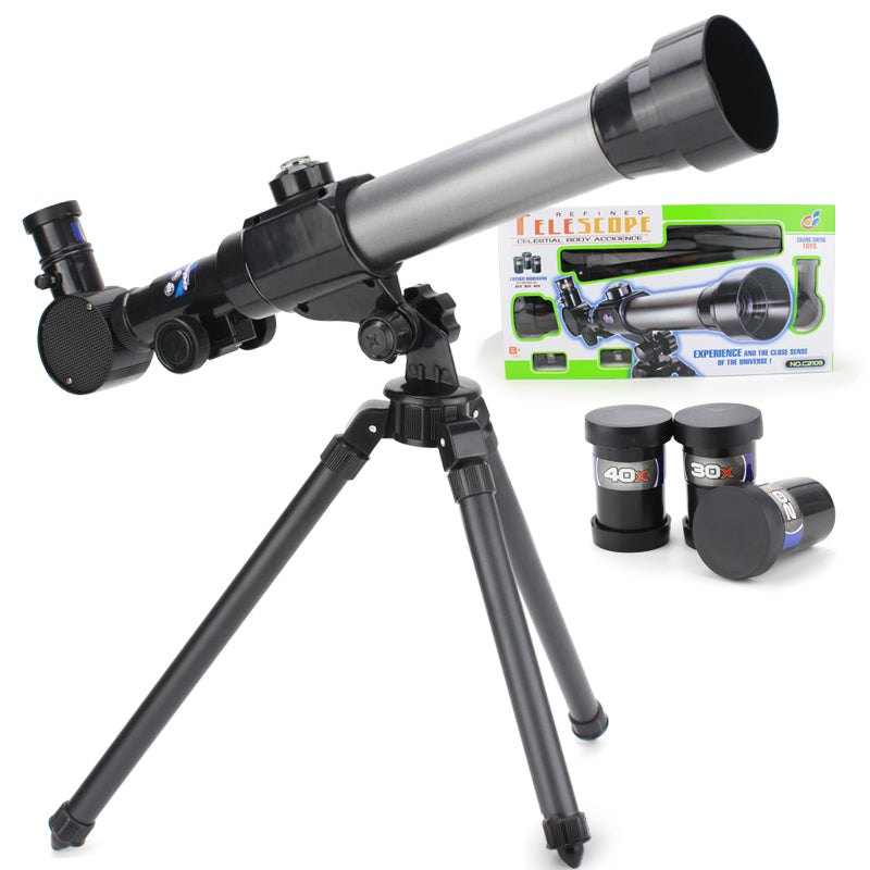 🔭: Kids' Telescope Toy — Educational Science Instrument for Children 3+ | Durable Plastic | 41x33cm