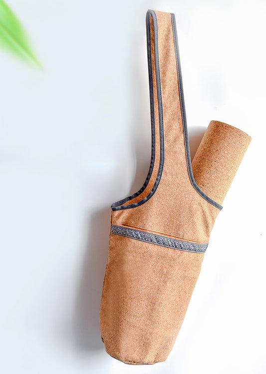 🧘: Cork Yoga Backpack — Eco-Friendly | 30x35x20cm | Lightweight 0.43kg Mat Carrier