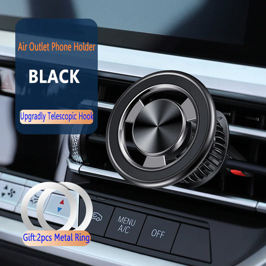 📱 Air Outlet Mobile Phone Holder - Magnetic Car Mount for Air Vents
