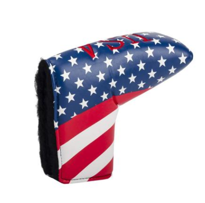 PU Full Embroidery Golf Putter Cover