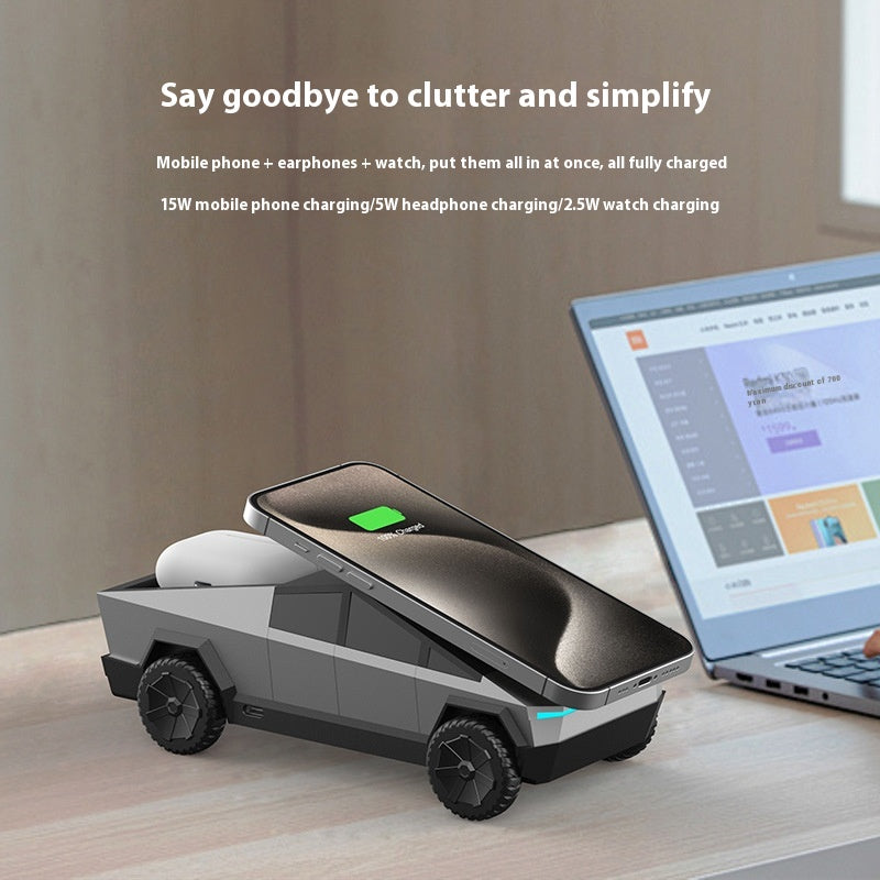 ⚡: 3-in-1 Multifunctional Wireless Charging Station