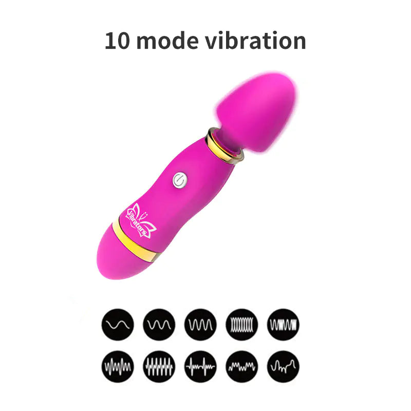 💫 High-Frequency Mini Wellness Stick - 12 Vibration Modes Personal Care