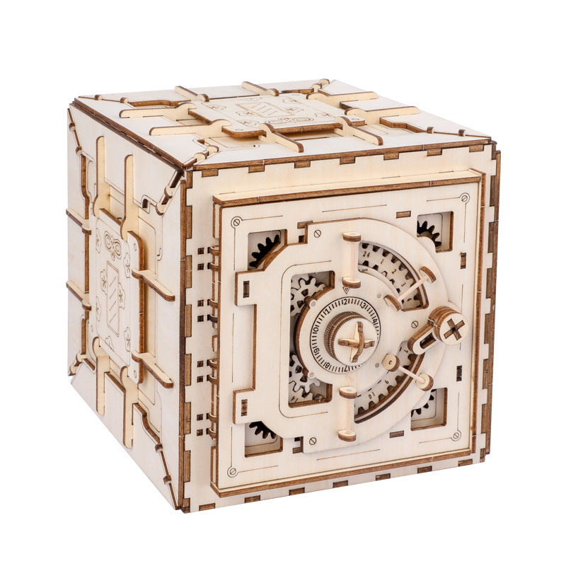 ⚙️: 3D Wooden Puzzle Mechanical Model | 4 Designs, DIY or Pre-Assembled