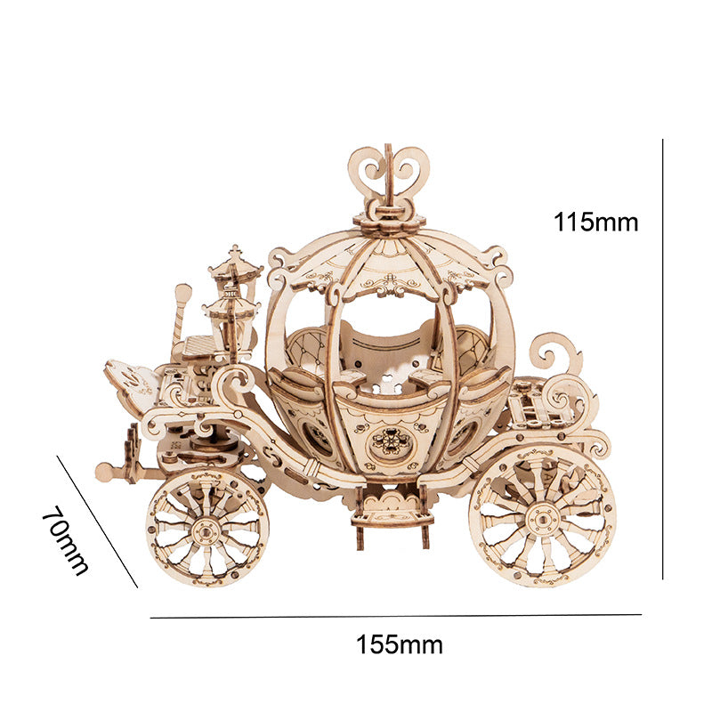 🎈: 3D Wooden Puzzle Model Kit | 4 Whimsical Designs