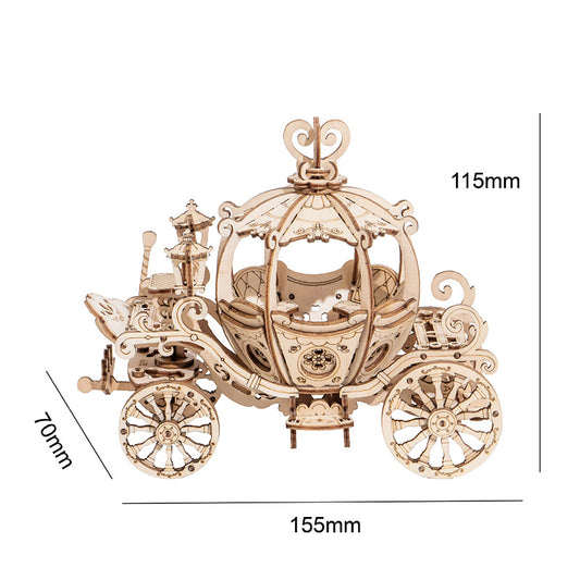 🎈: 3D Wooden Puzzle Model Kit | 4 Whimsical Designs