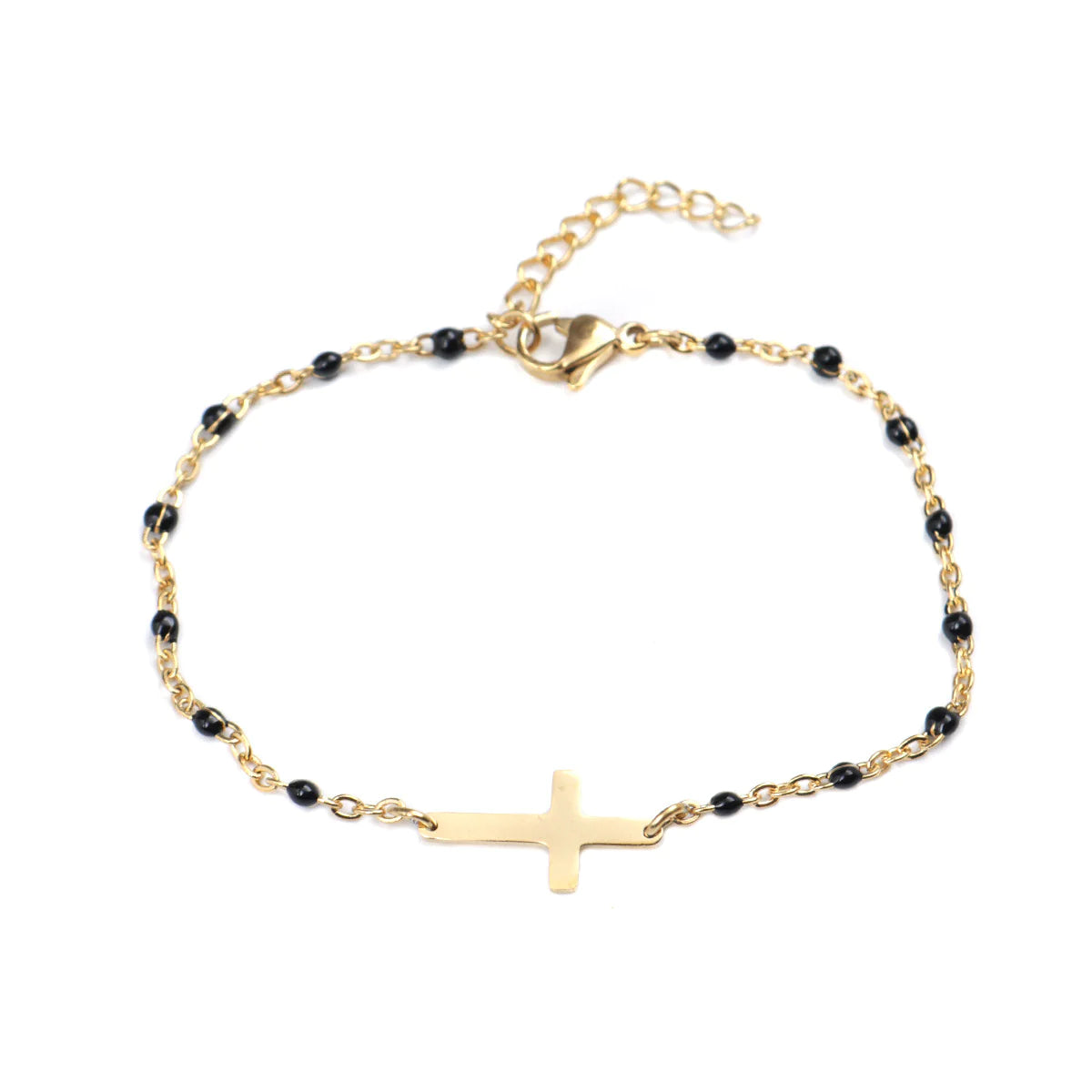 Cross Stainless Steel Bracelet