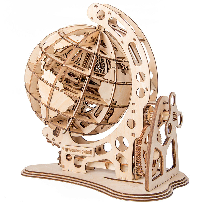 ⚙️: 3D Wooden Puzzle Mechanical Model | 4 Designs, DIY or Pre-Assembled