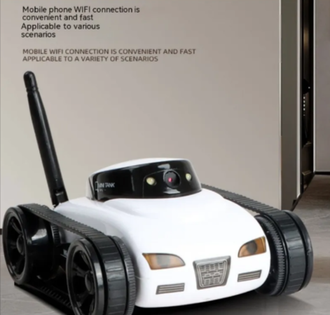 🕹️: WiFi Remote Control Camera Tank - Live Video Streaming RC Tank