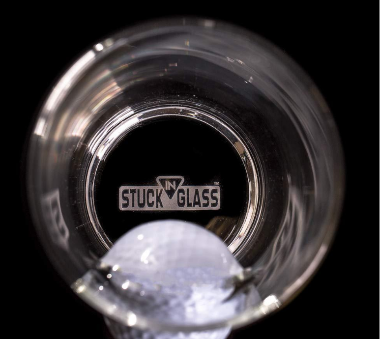 Golf Ball Beer Mug - Unique Glass Cup