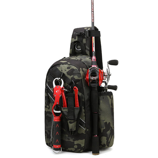🎣: Men's Camouflage Tactical Fishing Backpack — Multi-Functional Outdoor Gear Bag