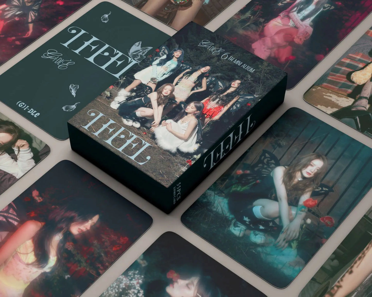 🎴: K-Pop Girl Group Lomo Cards Set - ITZY, IVE, TWICE & More