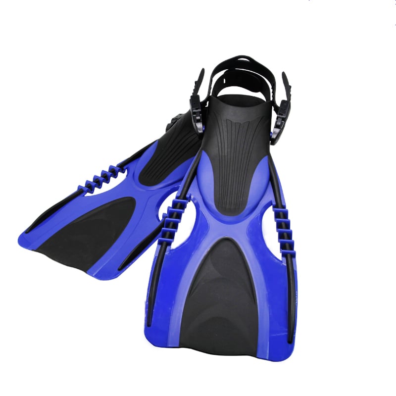 🦈: Adjustable Long Fin Fins for Diving & Swimming | Sizes 35-44, 5 Colors