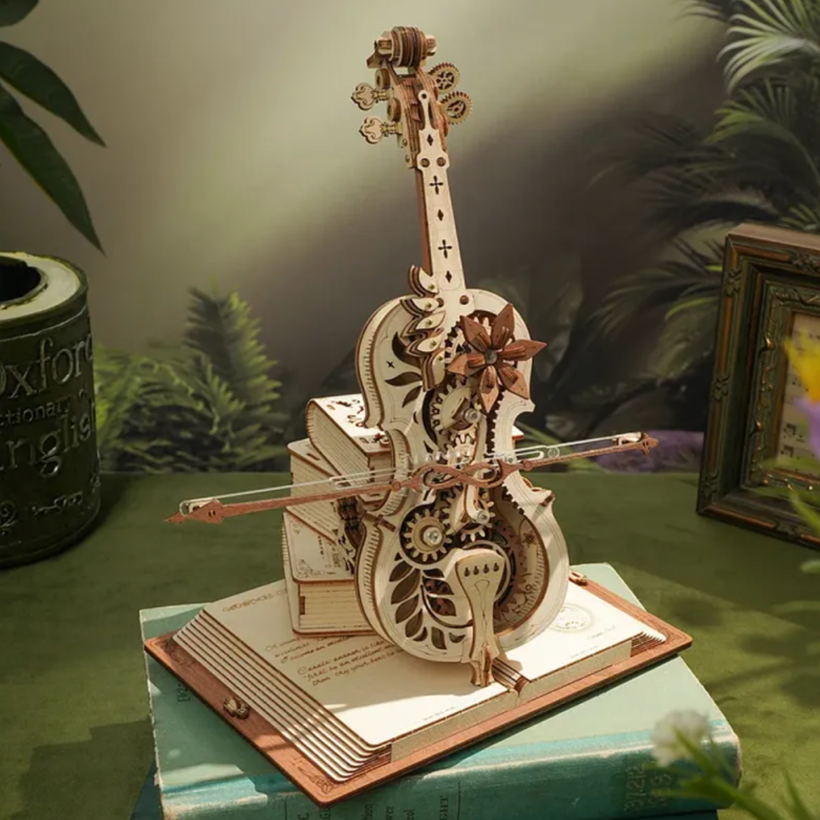 🎻: Magic Cello 3D Wooden Puzzle Music Box