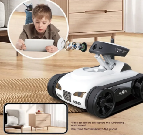 🕹️: WiFi Remote Control Camera Tank - Live Video Streaming RC Tank