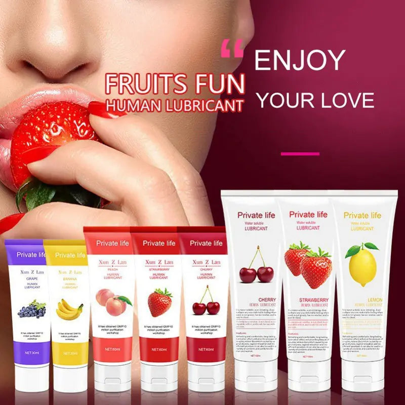(Copy) Fruit-Flavored Water-Soluble Lubricant for Adults