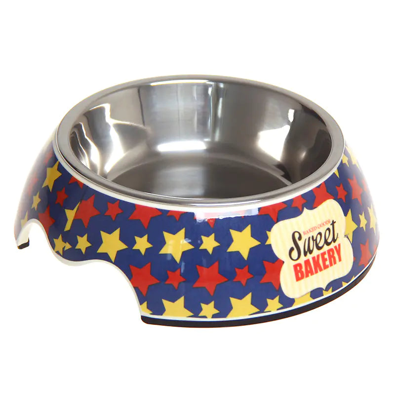 🐾: Non-Slip Dual-Use Stainless Steel Pet Bowl