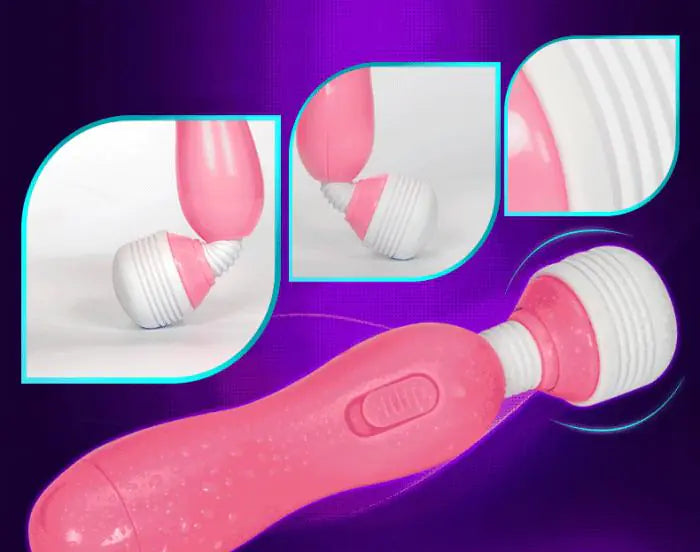 🪄 Electric Vibrating Wand Massager - Premium Intimate Wellness Device