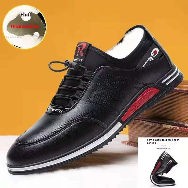 👟: Men's Business Casual Breathable Soft Sole Sneakers - Professional Comfort Shoes