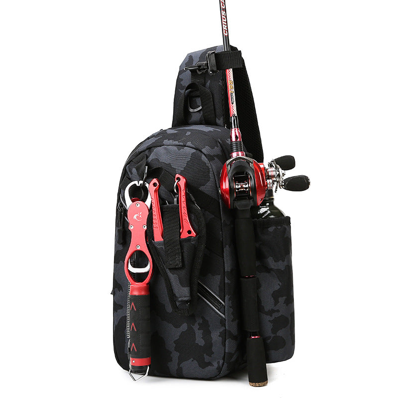 🎣: Men's Camouflage Tactical Fishing Backpack — Multi-Functional Outdoor Gear Bag