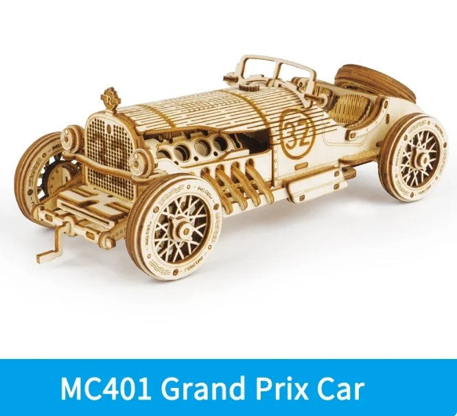 🚂: Train Locomotive 3D Wooden Puzzle Model Kit