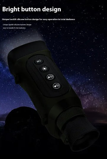 🔭: HD Digital Infrared Night Vision Monocular — 1080p | 100M IR Range | LCD Screen | Hiking, Wildlife & Stargazing