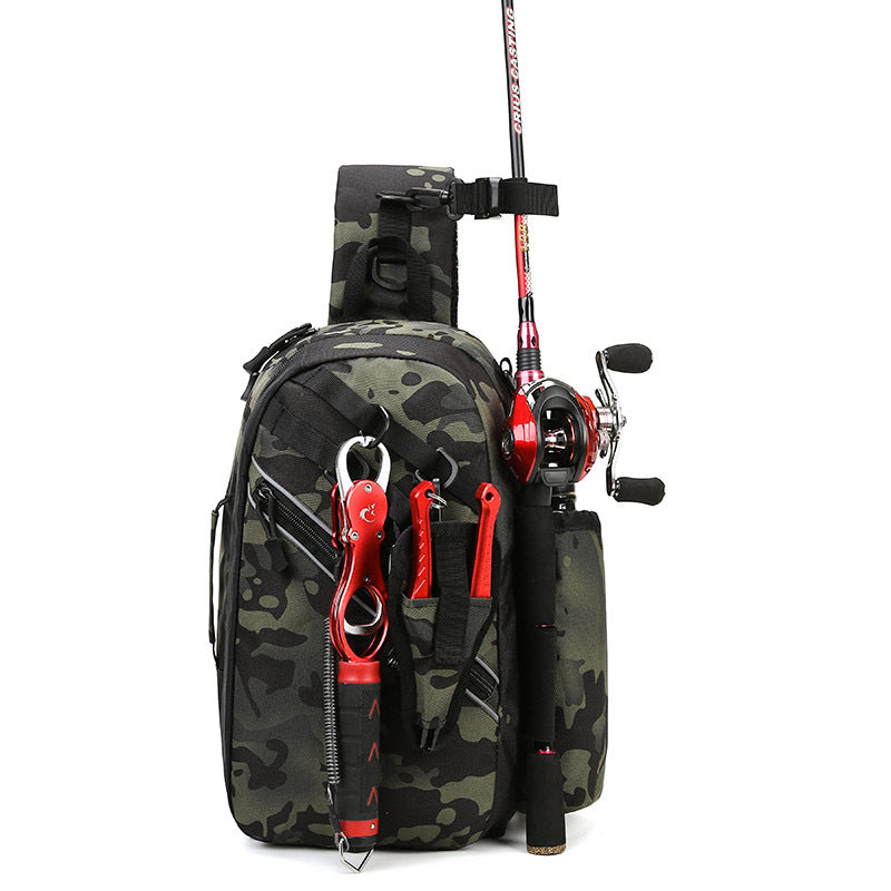 🎣: Men's Camouflage Tactical Fishing Backpack — Multi-Functional Outdoor Gear Bag